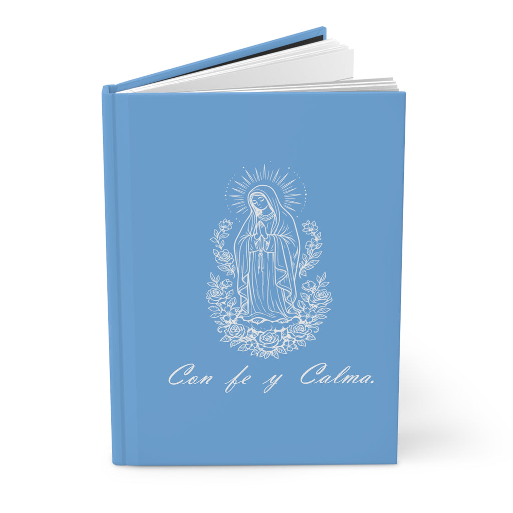 Con Fe y Calma Journal | Hardcover Notebook